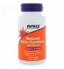 NOW Natural Beta Carotene - бета-каротин - БАД